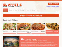 Tablet Screenshot of el-appetiz.com